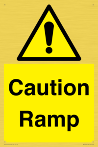 Caution Ramp